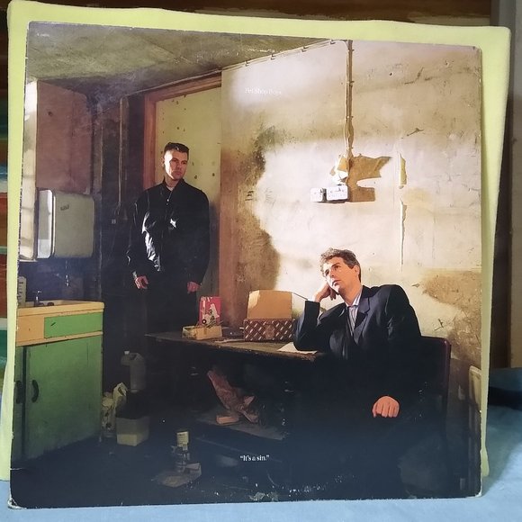 Pet Shop Boys It's A Sin 1987 Mixes Single Vinyl Record - Picture 1 of 4